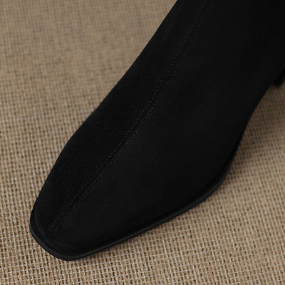 Maria - Authentic Suede Booties