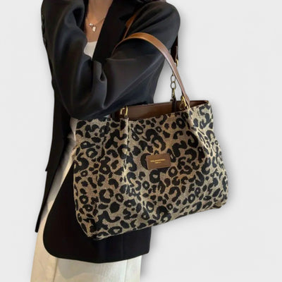 Leopard Canvas Tote
