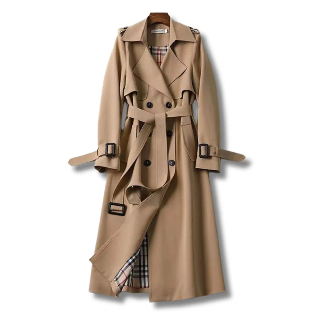 The Alessandra - Luxe Trench Coat