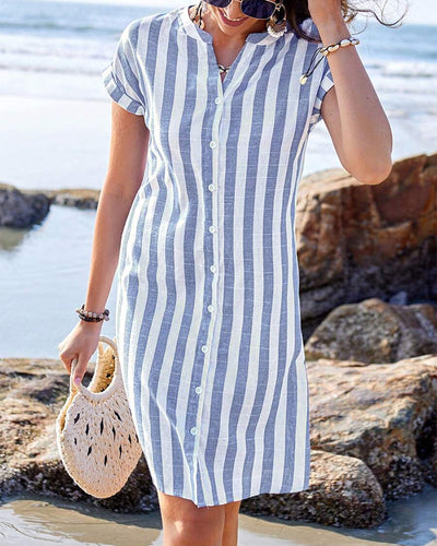 Odette | Chic Stripe Dress