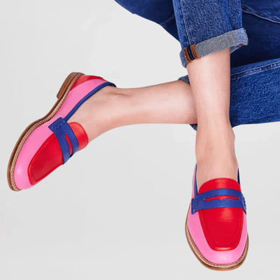 Nyla – Casual Color Block Loafers