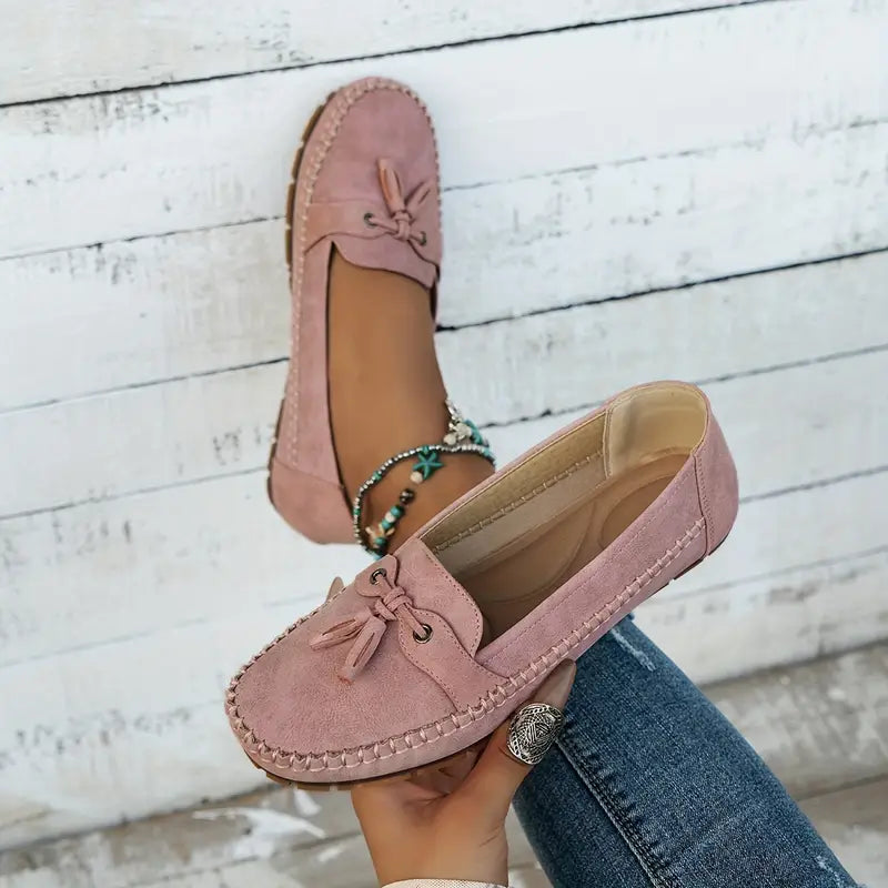 Madilyn™ | Relaxed Tassel Moccasins