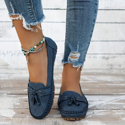 Madilyn™ | Relaxed Tassel Moccasins