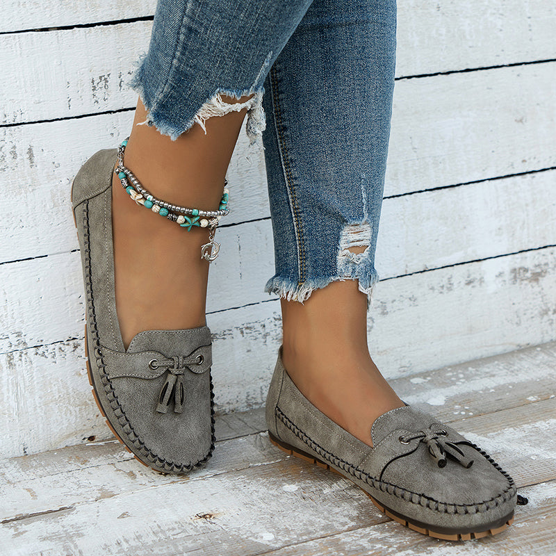 Madilyn™ | Relaxed Tassel Moccasins