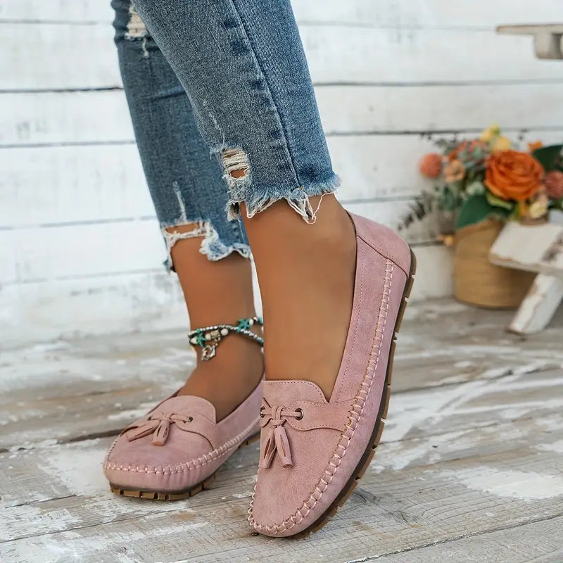 Madilyn™ | Relaxed Tassel Moccasins