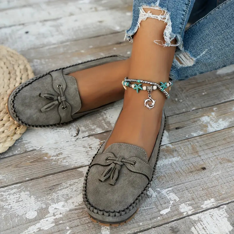 Madilyn™ | Relaxed Tassel Moccasins
