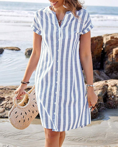 Odette | Chic Stripe Dress