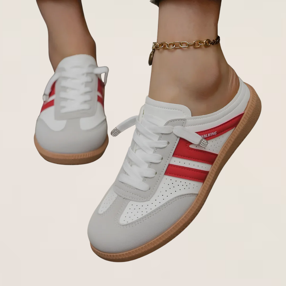 Sierra | Retro Slip-On Sneakers with Ergonomic Comfort and Support