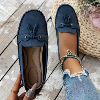 Madilyn™ | Relaxed Tassel Moccasins