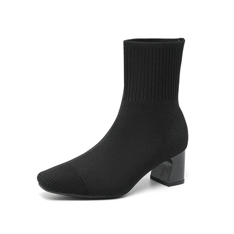 Elegant Orthopedic Knitted Boots for Everyday Comfort