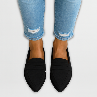Nadia - Suede Slippers