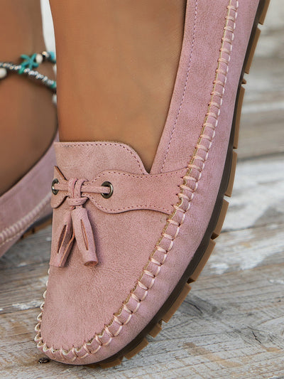 Madilyn™ | Relaxed Tassel Moccasins