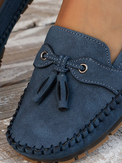 Madilyn™ | Relaxed Tassel Moccasins