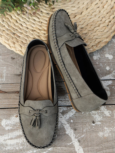 Madilyn™ | Relaxed Tassel Moccasins