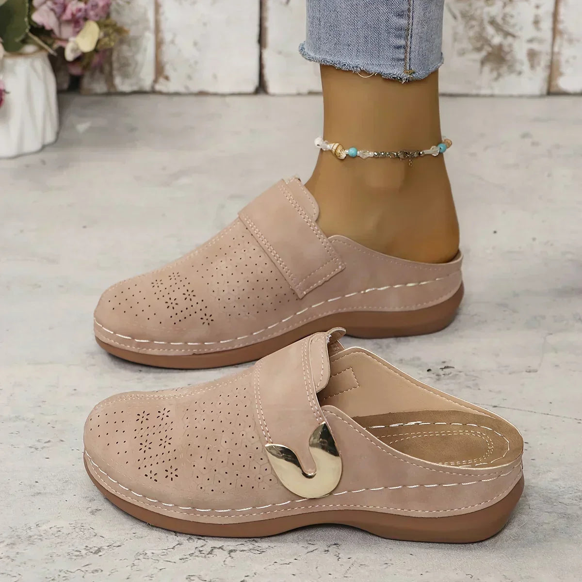Caprielle™ | Stylish and Comfortable Wedge Sandals