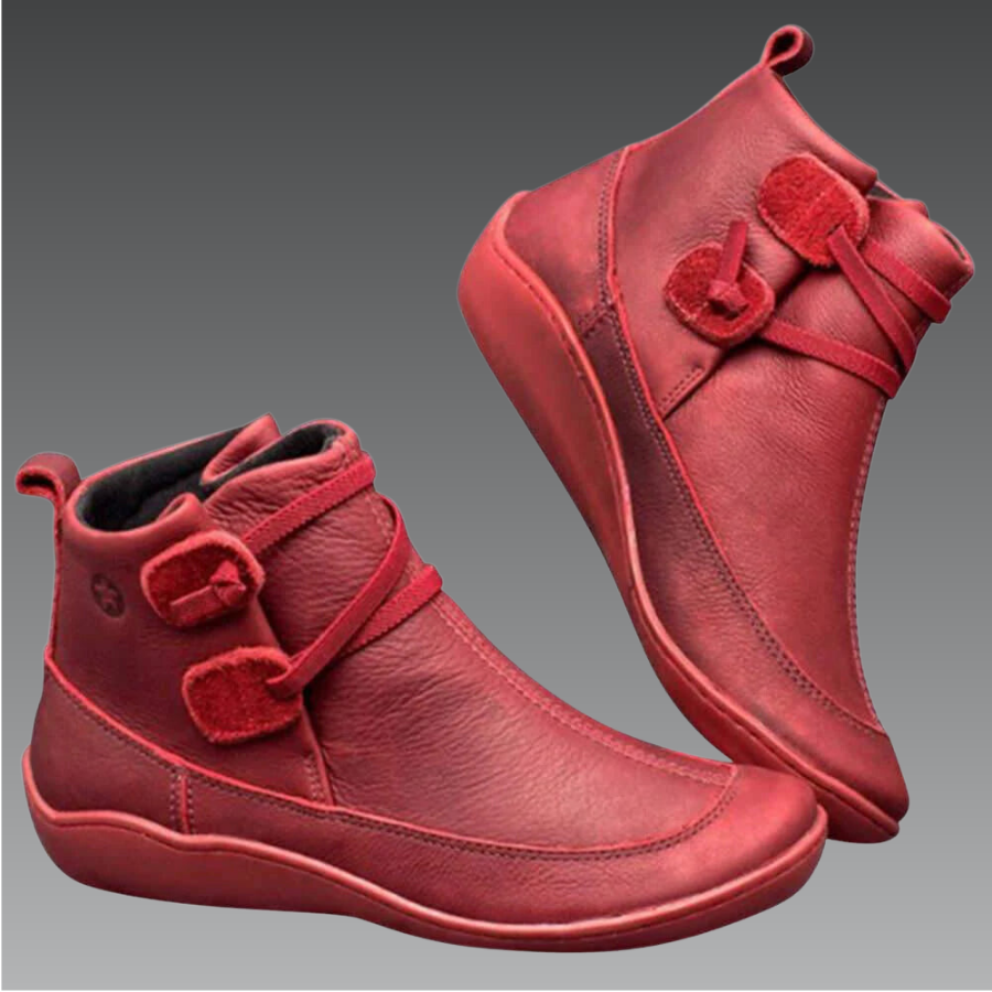 Tiana™ | Comfortable Vegan Leather Orthopedic Boots