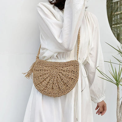 Freya | Bohemian-Style Crocheted Shoulder Bag
