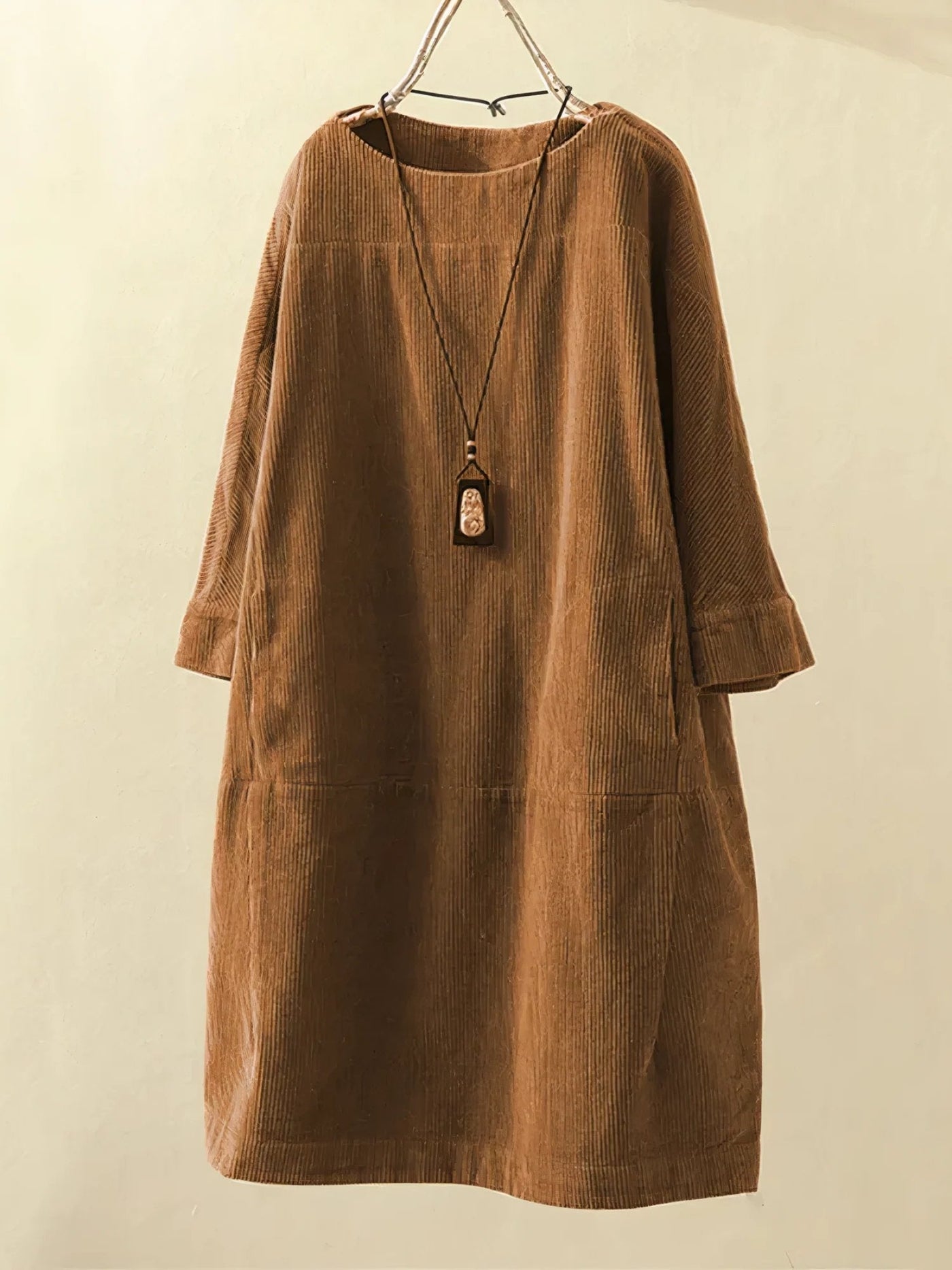 Ellie | Corduroy Tunic Dress