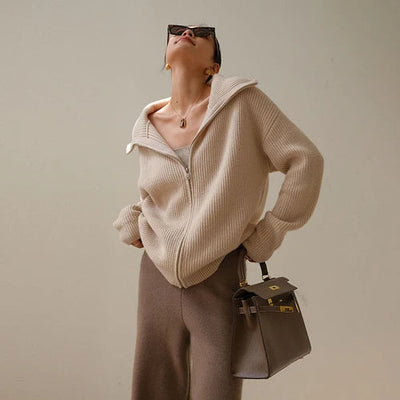 Ava | Zipper Sweater