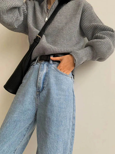 Ava | Zipper Sweater