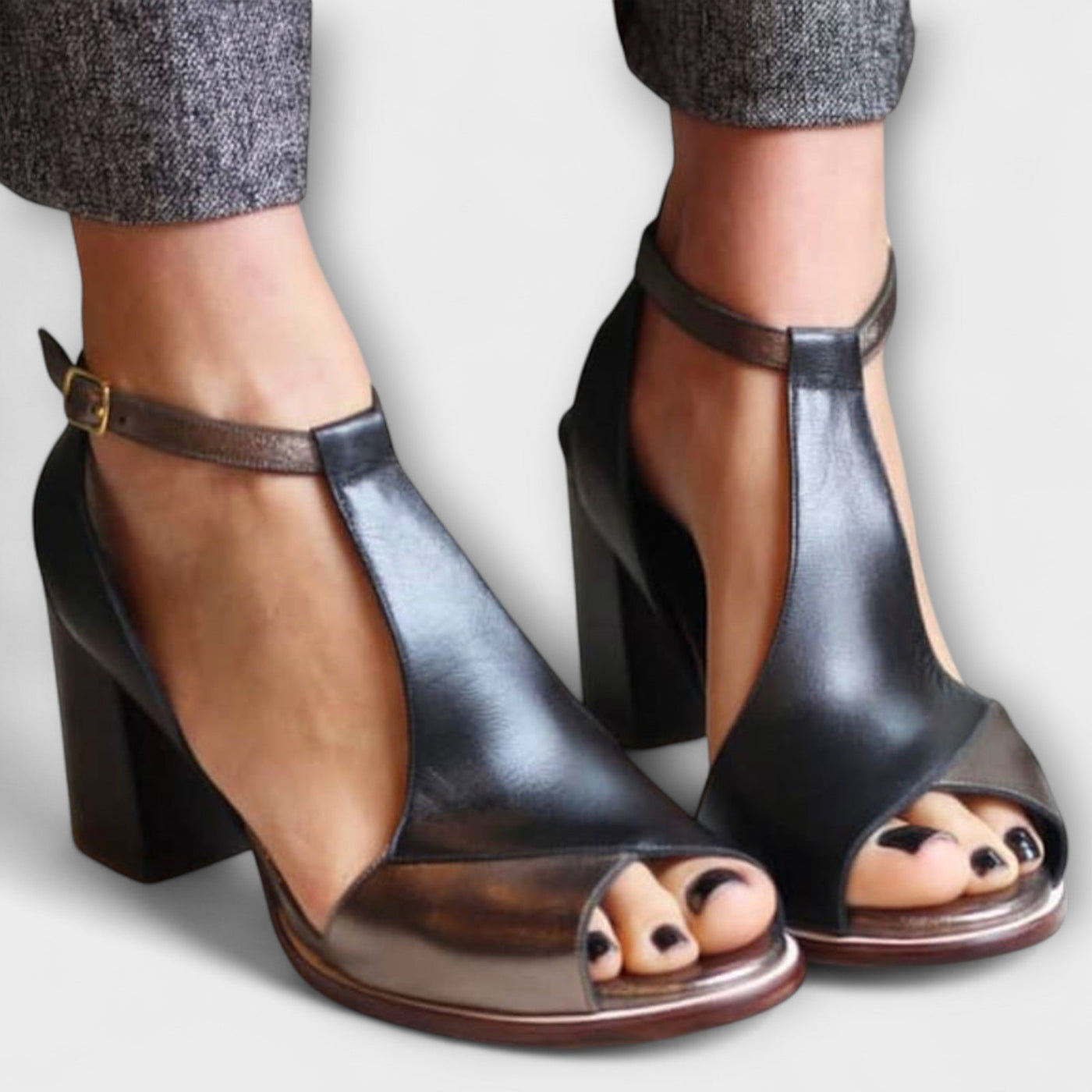 Nadaria – T-Strap Style with Comfort