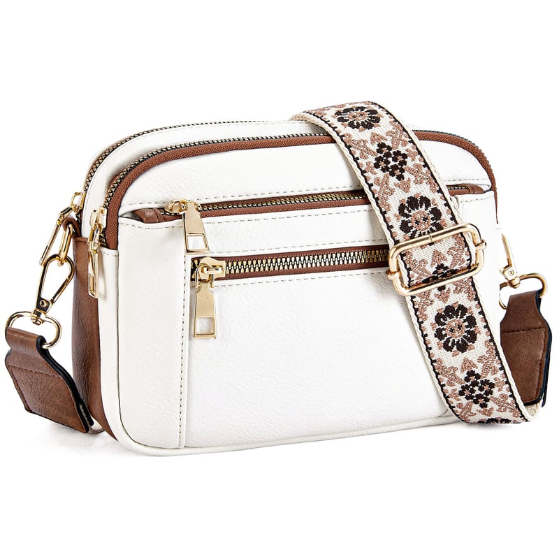 Ivy | Stylish Crossbody Bag with Adjustable Patterned Strap