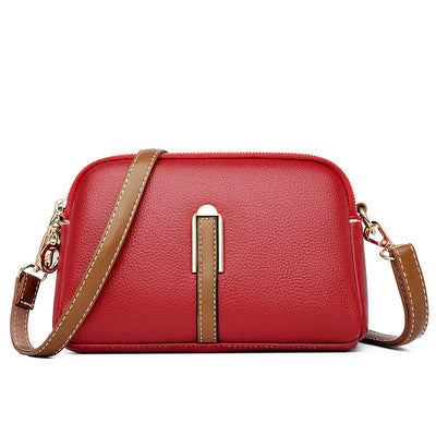 Charlotte | Sleek Compact Leather Shoulder Bag