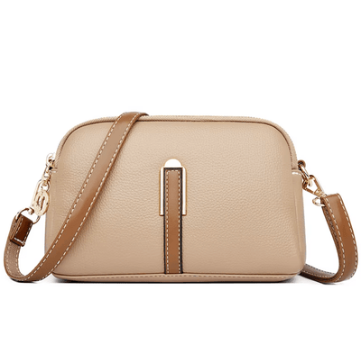 Charlotte | Sleek Compact Leather Shoulder Bag