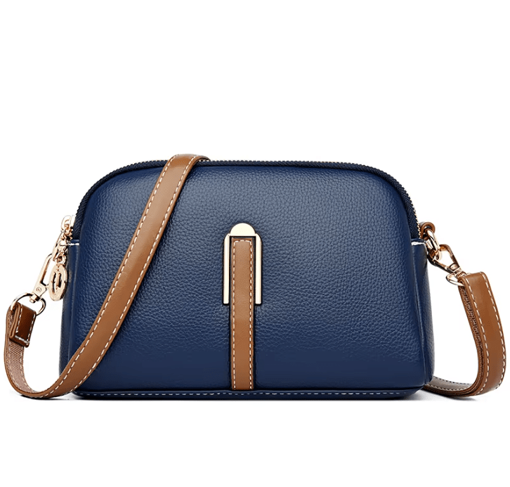 Charlotte | Sleek Compact Leather Shoulder Bag