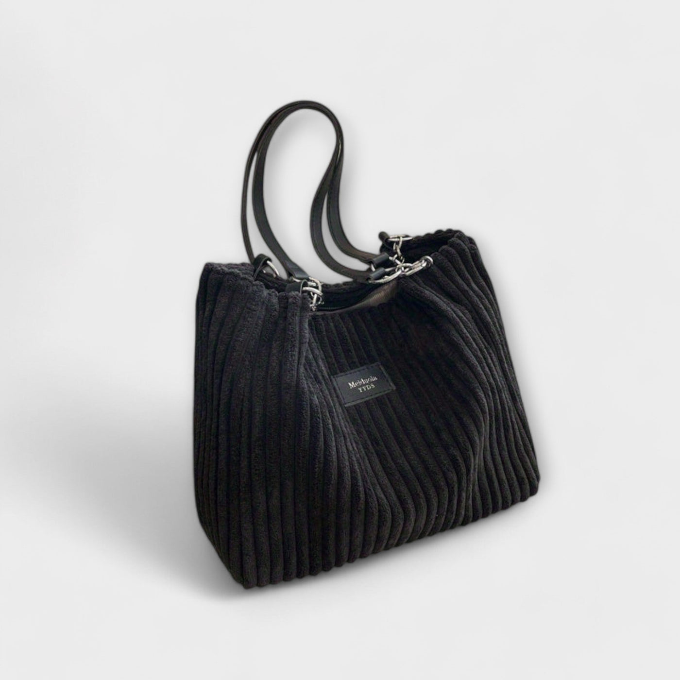 Soft Cord Shoulder Bag