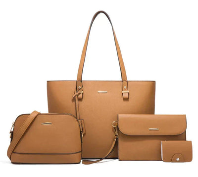 Matilda | Stylish 3-Piece Leather Handbag and Shoulder Bag Collection