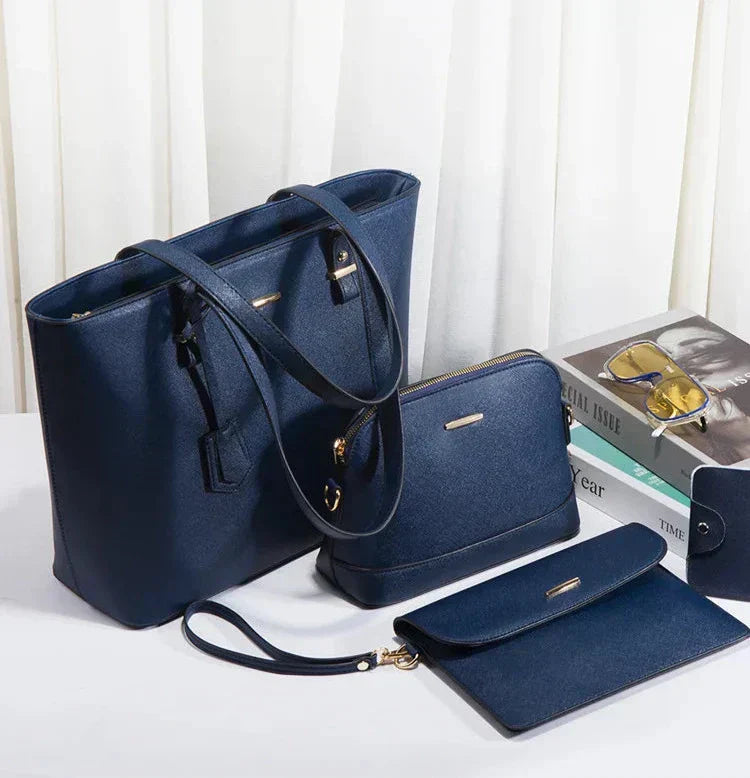 Matilda | Stylish 3-Piece Leather Handbag and Shoulder Bag Collection