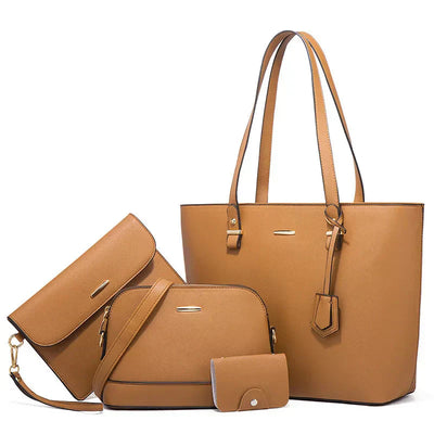 Matilda | Stylish 3-Piece Leather Handbag and Shoulder Bag Collection