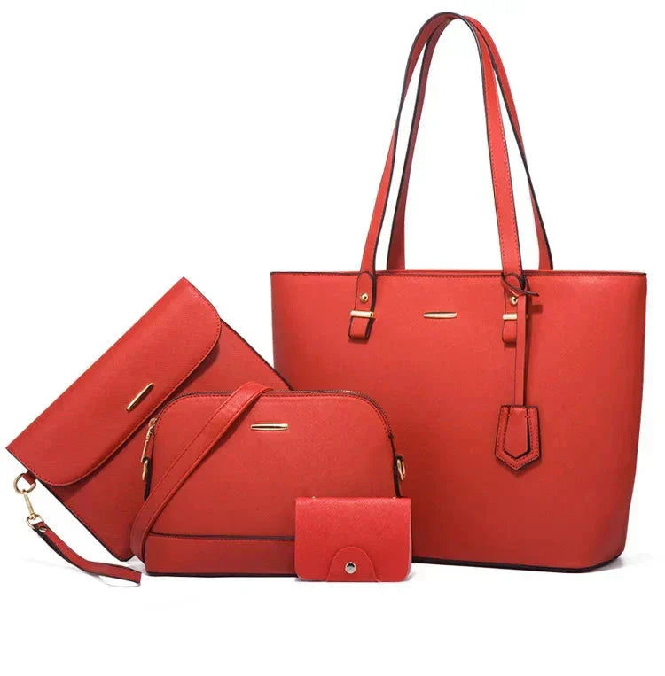 Matilda | Stylish 3-Piece Leather Handbag and Shoulder Bag Collection