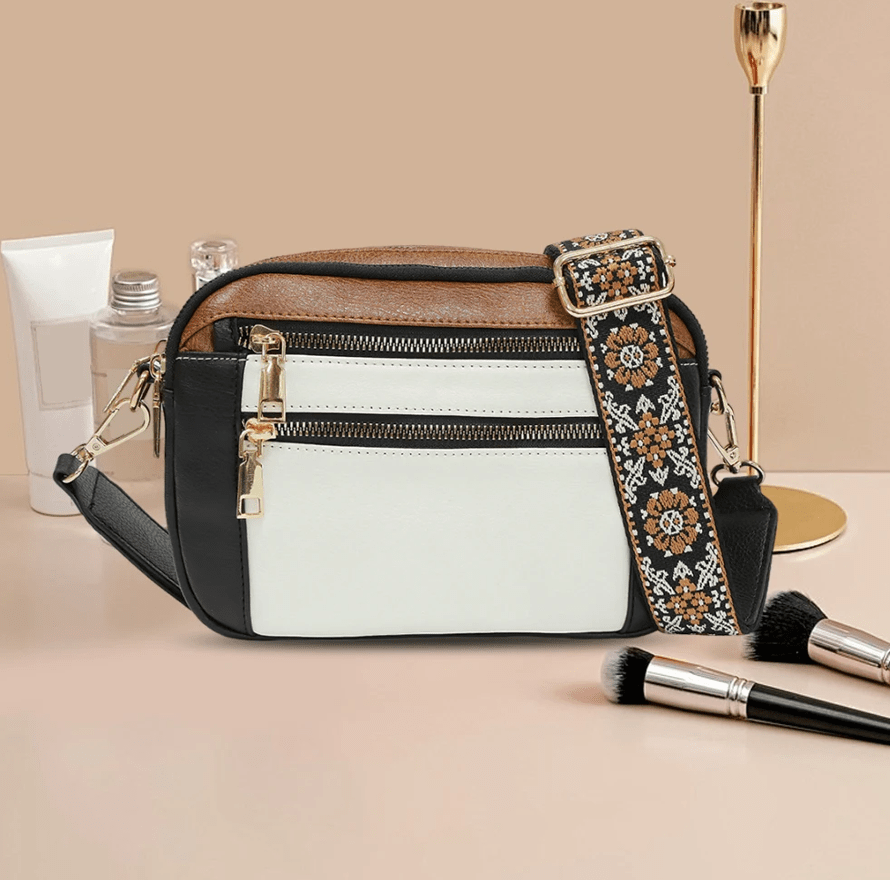 Olivia | Versatile Crossbody Bag with Adjustable Colorful Strap