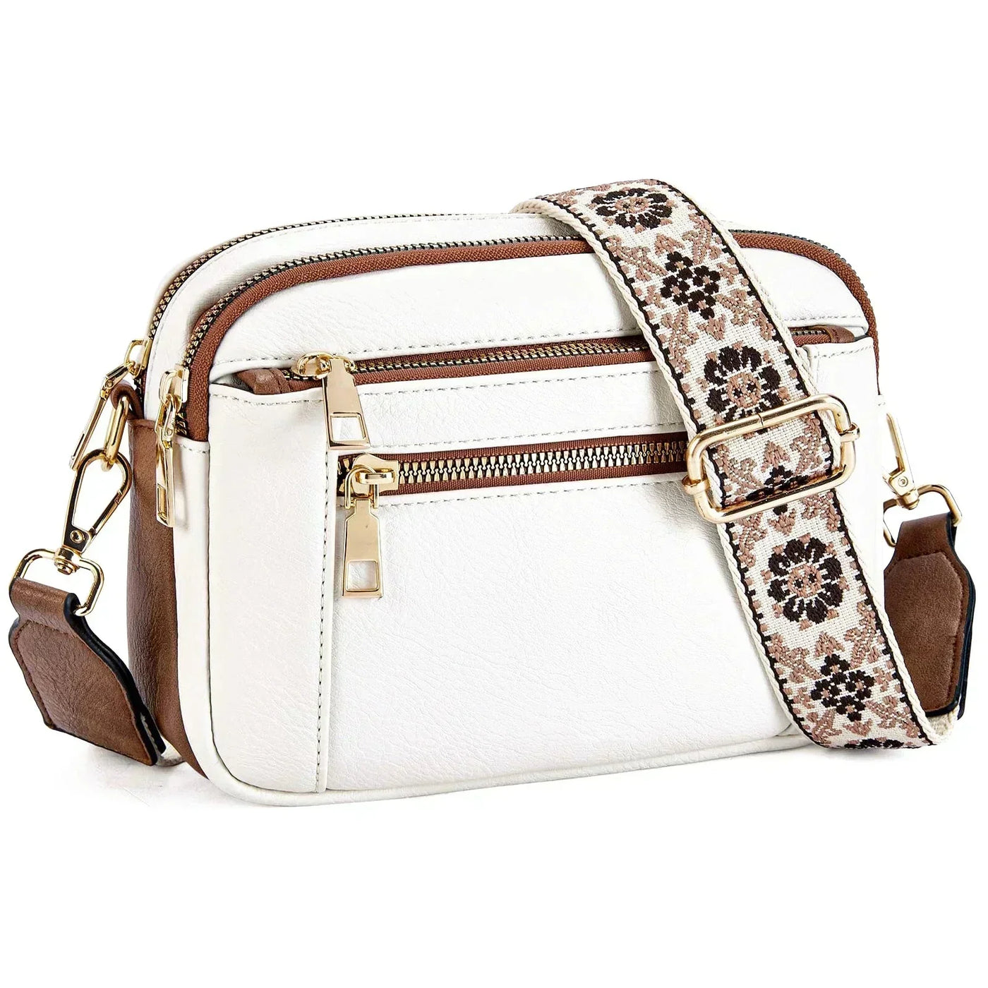 Olivia | Versatile Crossbody Bag with Adjustable Colorful Strap