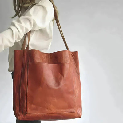 Elysia - Classic Leather Tote