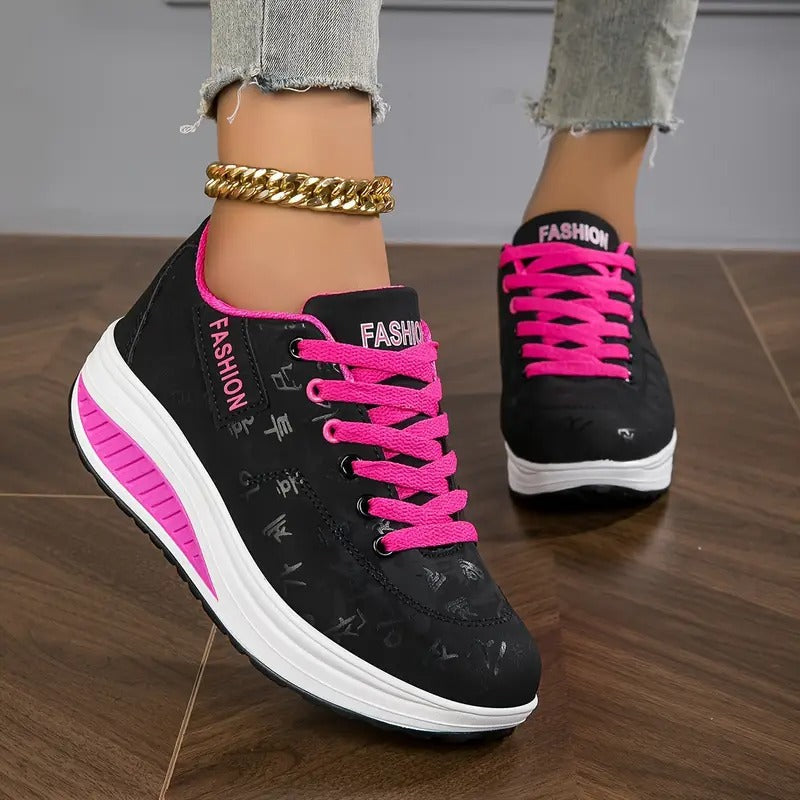 Selena - Lace-Up Orthopedic Sneakers