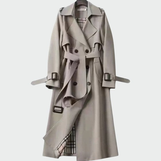 The Alessandra - Luxe Trench Coat