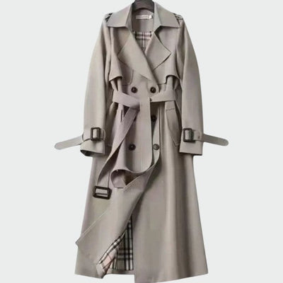 The Alessandra - Luxe Trench Coat