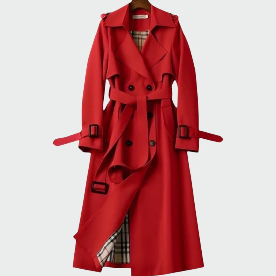 The Alessandra - Luxe Trench Coat