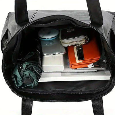 Annabelle | Spacious Vegan Tote Bag in Classic Design