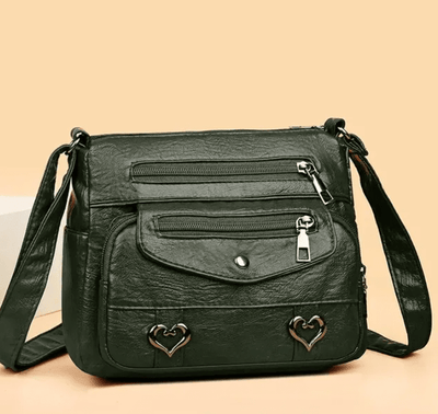 Harper | Chic Heart Detail Crossbody Bag